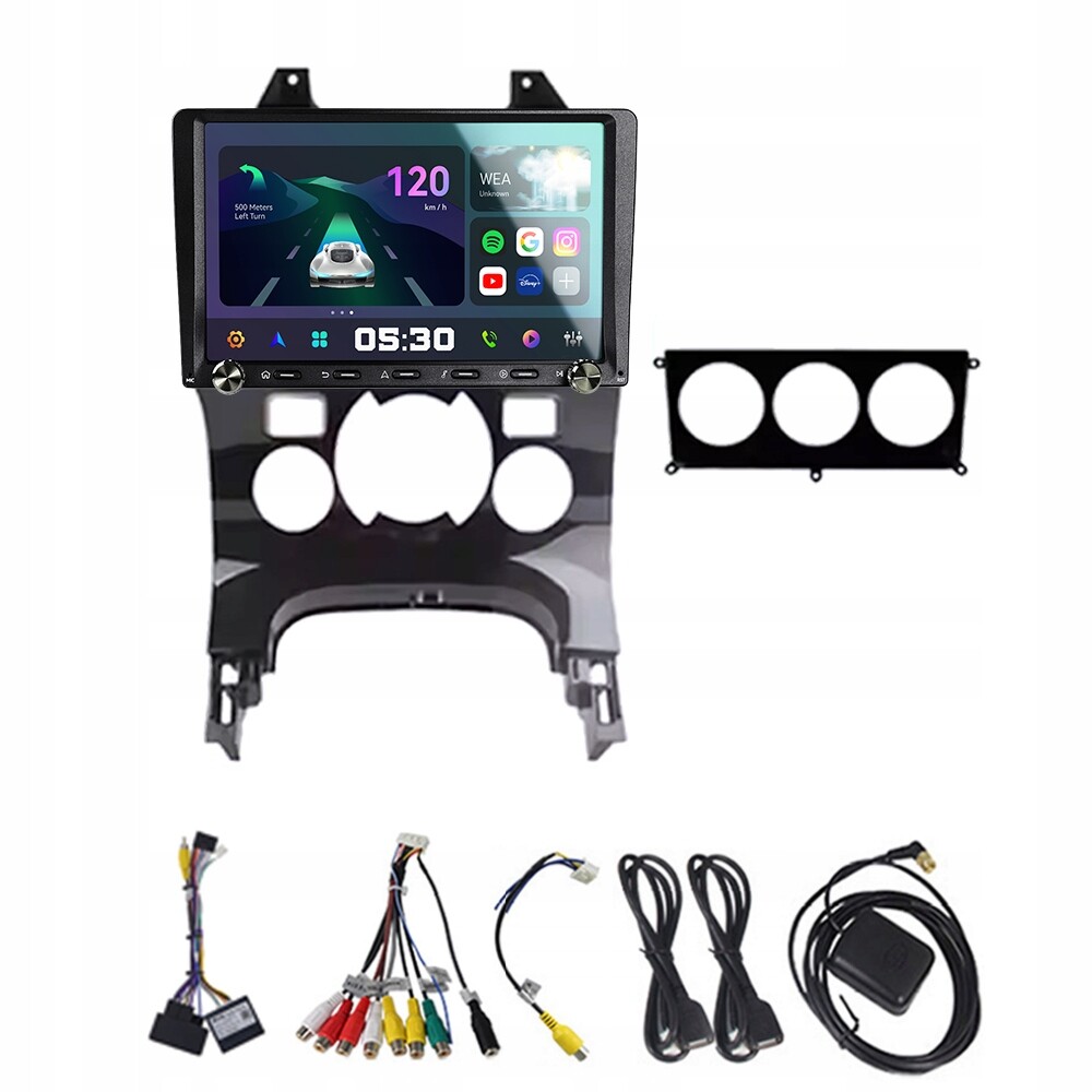2Din Android 13 autorádio pro Peugeot 3008 5008 At Mt 2009-2015 2G 32G Rds