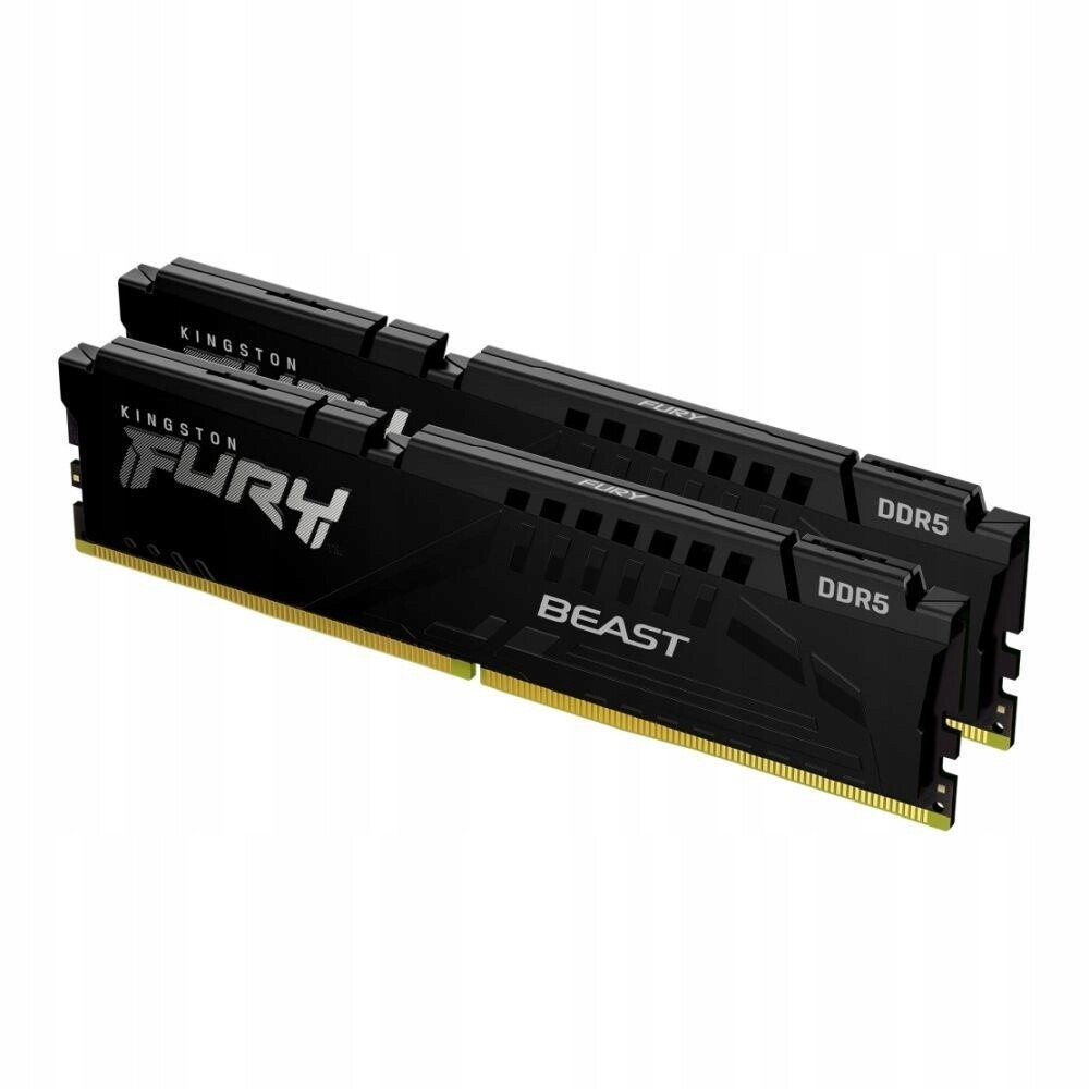 Paměť DDR5 Kingston Fury Beast 64GB (2x32GB) 6000MHz CL30 1,4V Black Expo