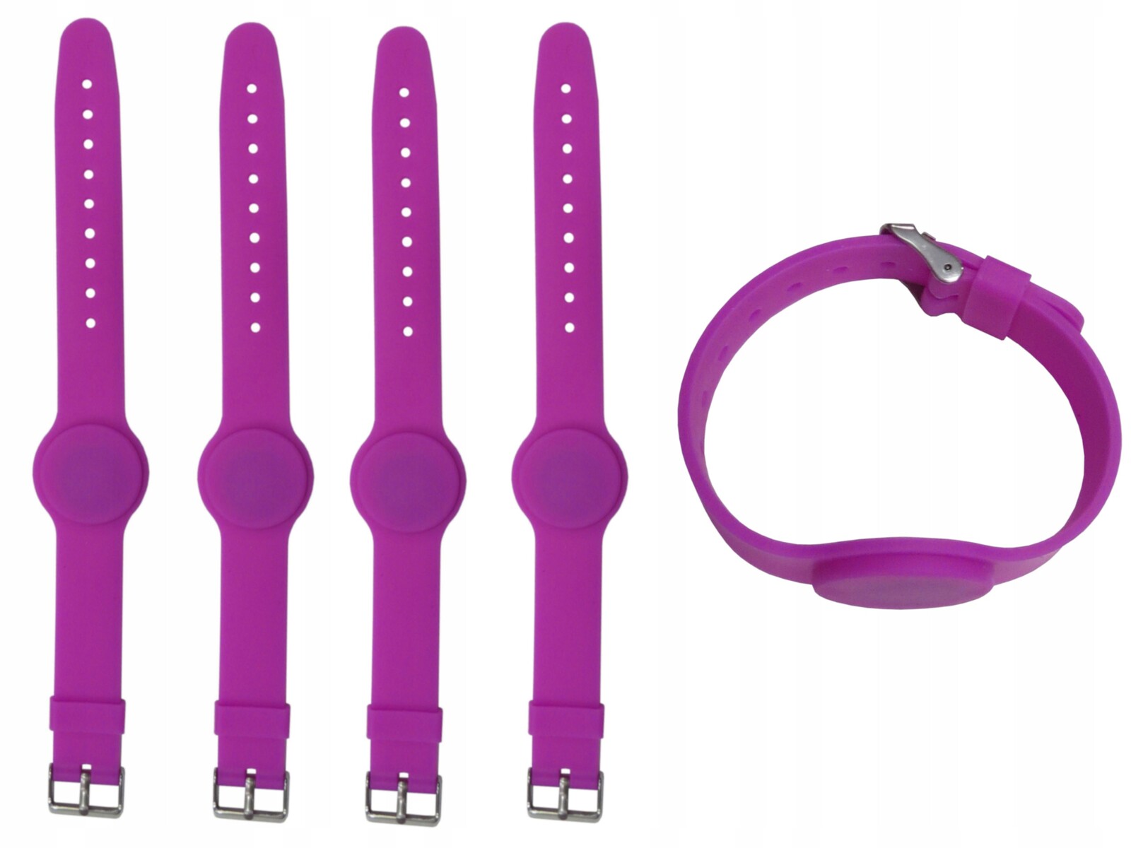 Fialová programovatelná páska 50 kusů Rfid 125kHz Tag ID T5577