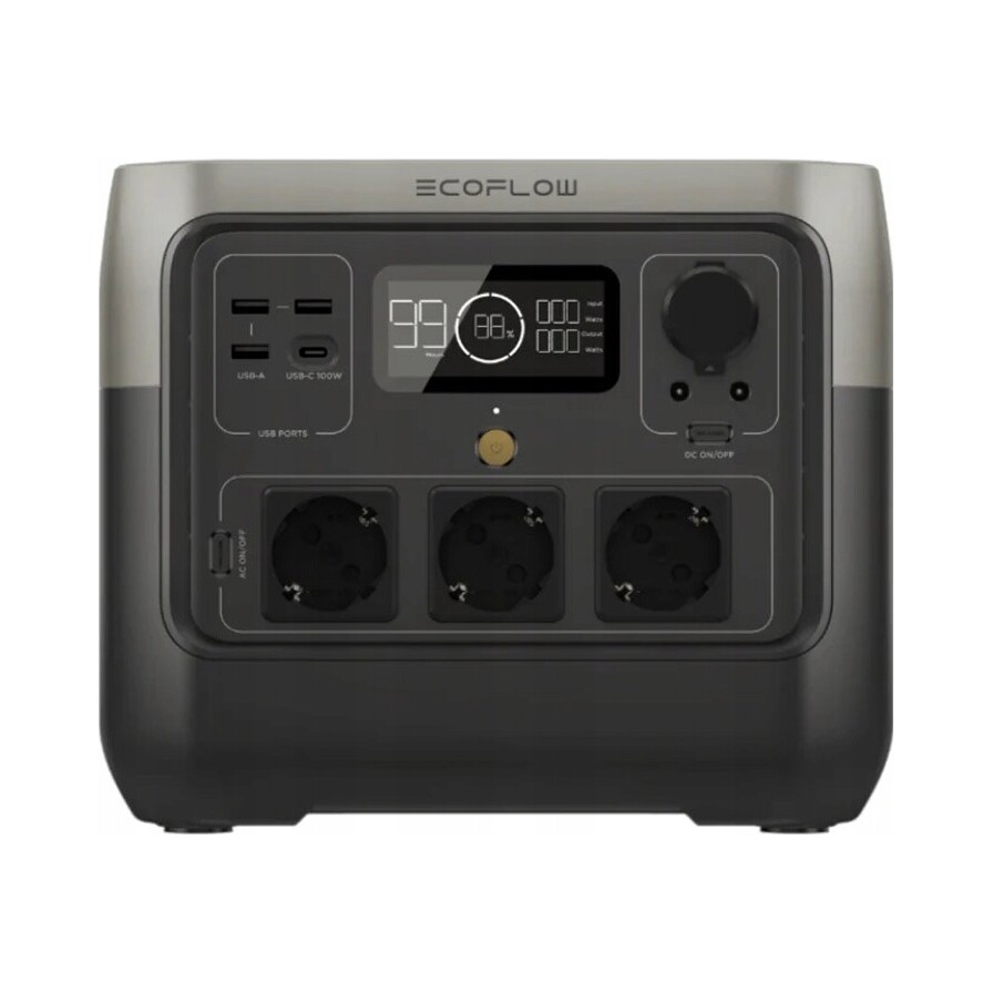 EcoFlow River 2 Pro napájecí stanice 768 Wh 800 W Usb-c solární 70 min