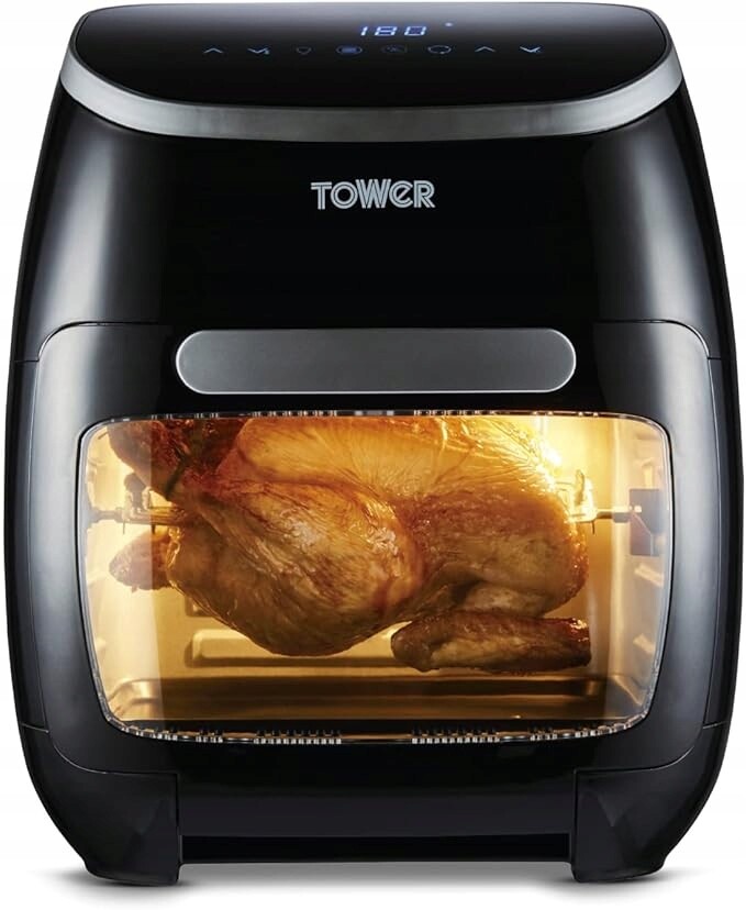 Beztuková fritéza 10v1 Tower Xpress Pro s rožněm Air Fryer 11L