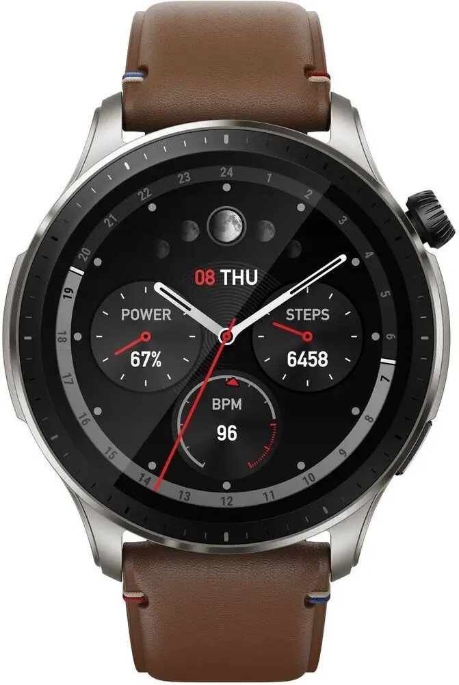 Chytré Hodinky Amazfit Gtr 4 Vintage Brown Hnědé