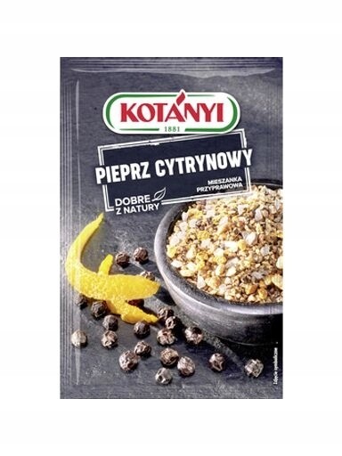 10 x Kotanyi Citronový pepř směs koření 20 g