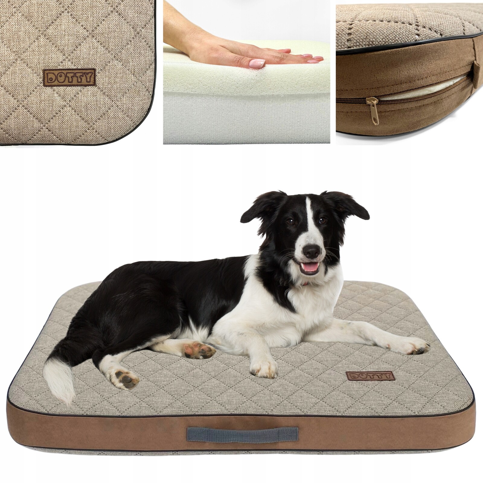 Pelíšek Dotty Matrace pro psa s paměťovou pěnou