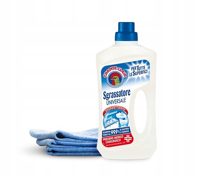 4X Univerzální tekutina Sgrassatore Universale Disinfettante 750 ml