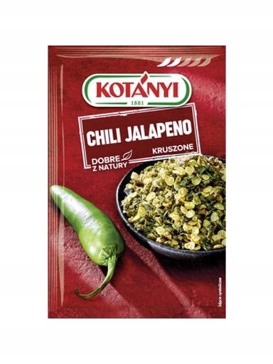 10 x Kotanyi Chili jalapeno drcené 8 g