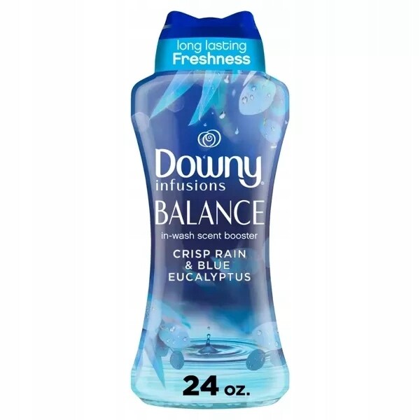 Downy Crisp Rain & Blue Eucalyptus 680 g Křišťály pro oplachování