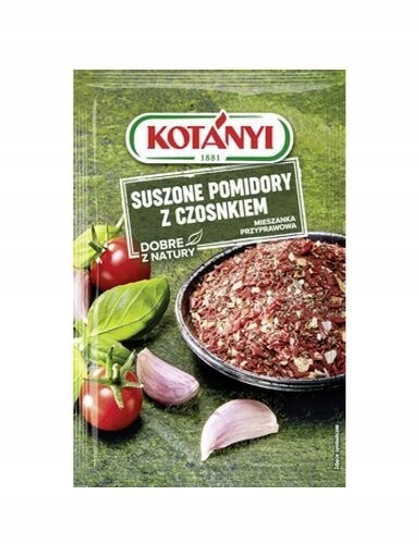 13 x Kotanyi Sušené rajčata s česnekem 22 g