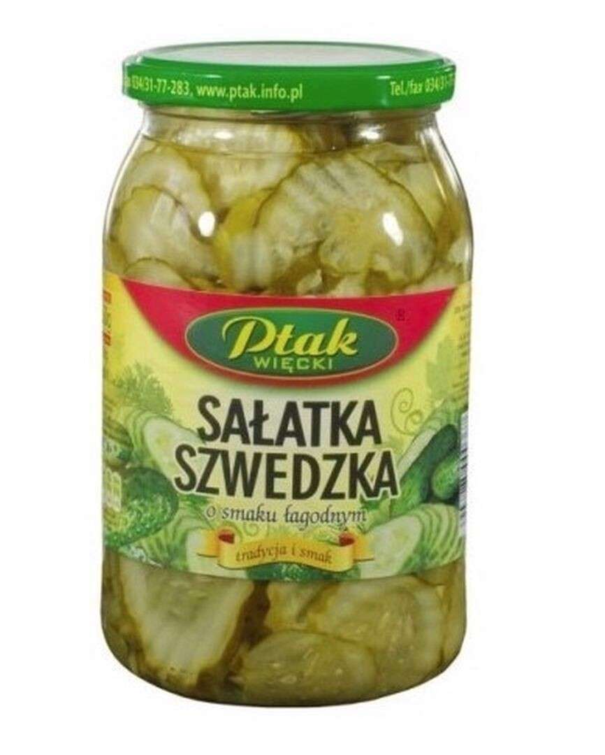 5 x Ptak Švédský salát 850 ml