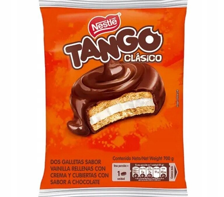 Tango Clásico Negro sušenky 700 g Nestlé