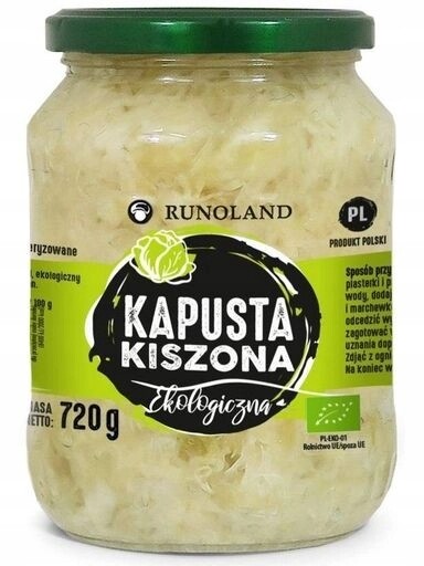 Runoland Kysané zelí Bio 680 g (410 g)