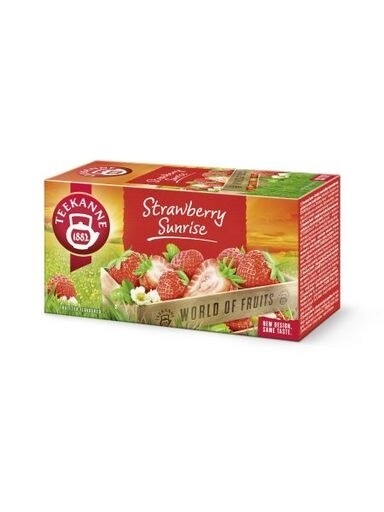 9 x Teekanne Čaj čaj Jahoda 20 x 2,5 g