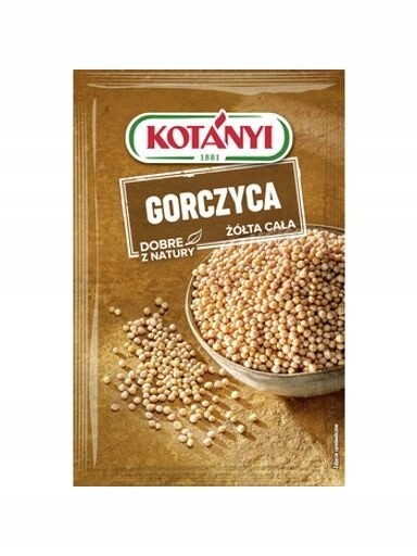 13 x Kotanyi Hořčice žlutá celá 40 g