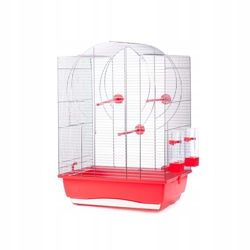 Klec pro ptáky/papoušky Emma II pozink 45x32x64 cm