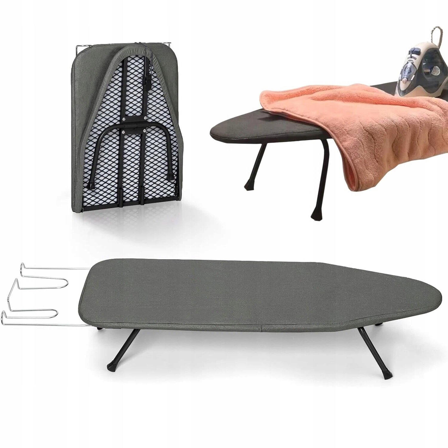 Skládací Žehlicí Prkno Na Stůl Do Skříně, Zasouvací Nástěnný Držák