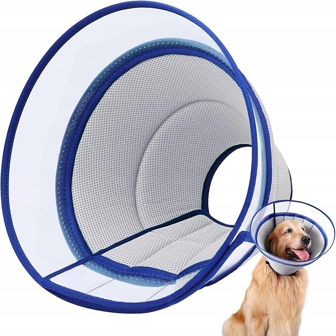 Plastový pooperační obojek pro psa Icoyea XL