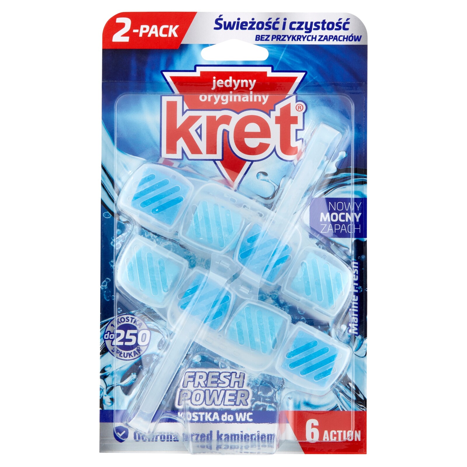 5 x Kret Přívěsek na Wc Marine Fresh 40G X2