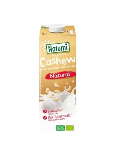 4 x Natumi Nápoj z kešu ořechů neobsahuje cukry 1 l