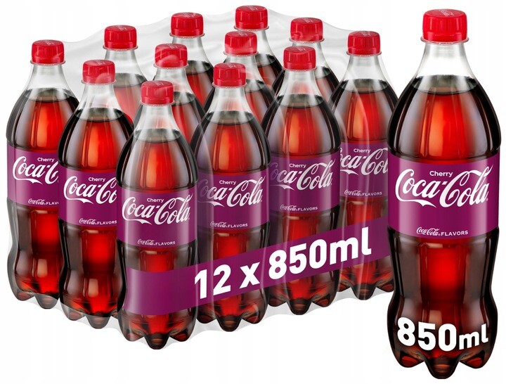 Coca Cola Cherry 850 ml 12 kusů Drs