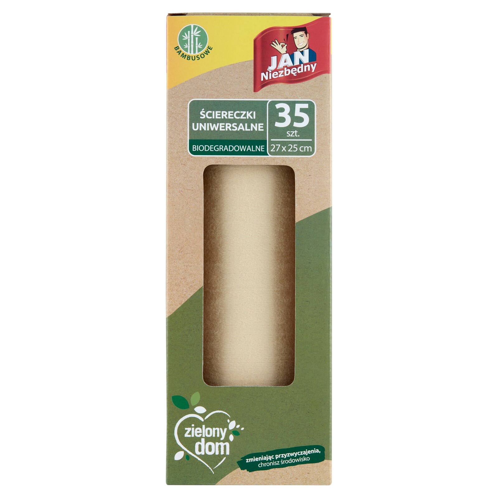 5X Sarantis Jan Niezbędny Zelený dům Univerzální utěrky 1ks 35ks