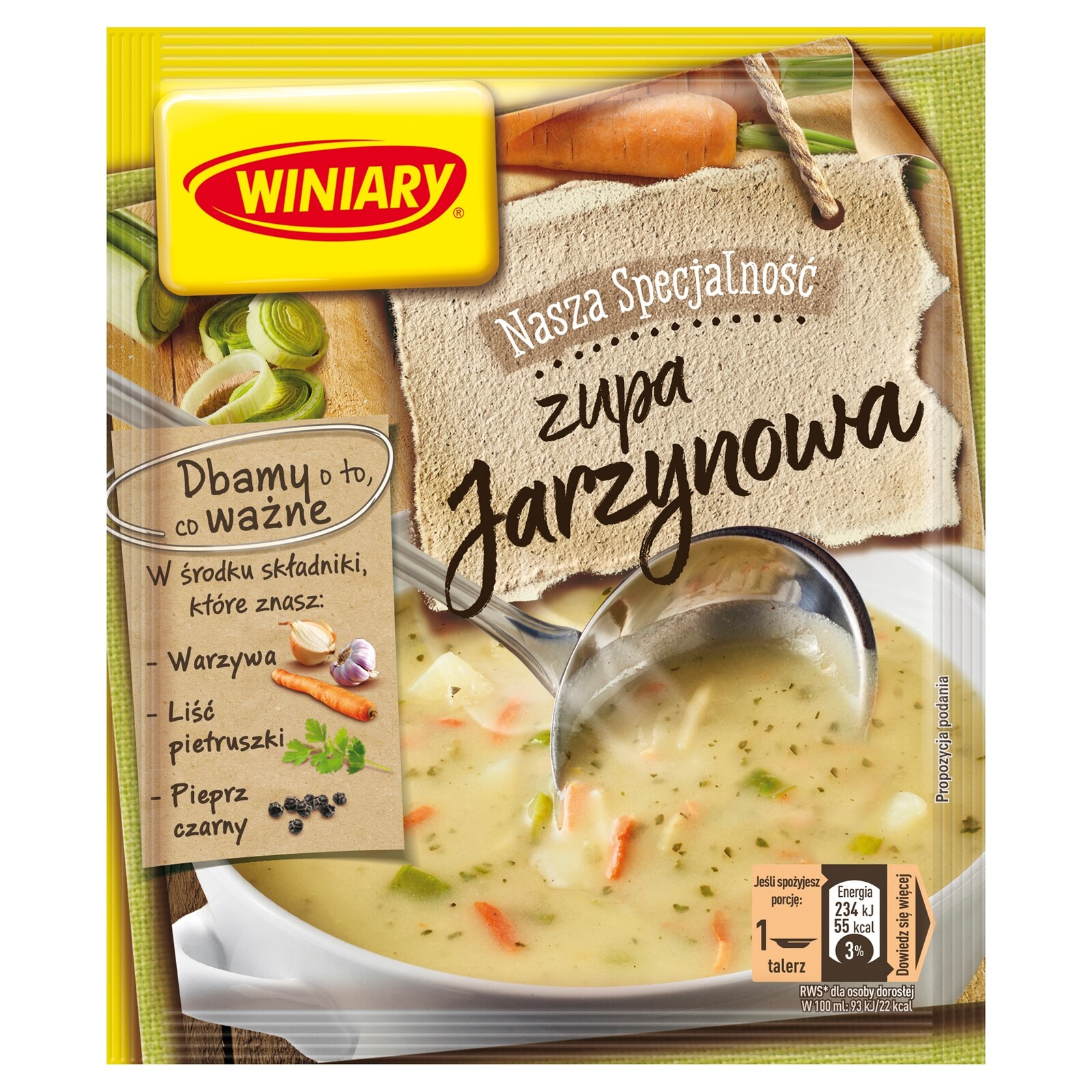 17 x Winiary polévka Jarzynová 48 g