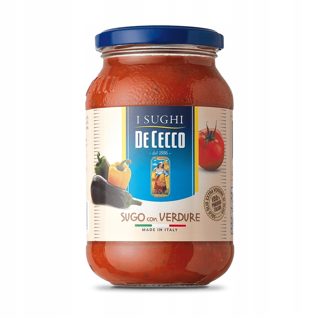 Sugo s zeleninou 200g láhev De Cecco