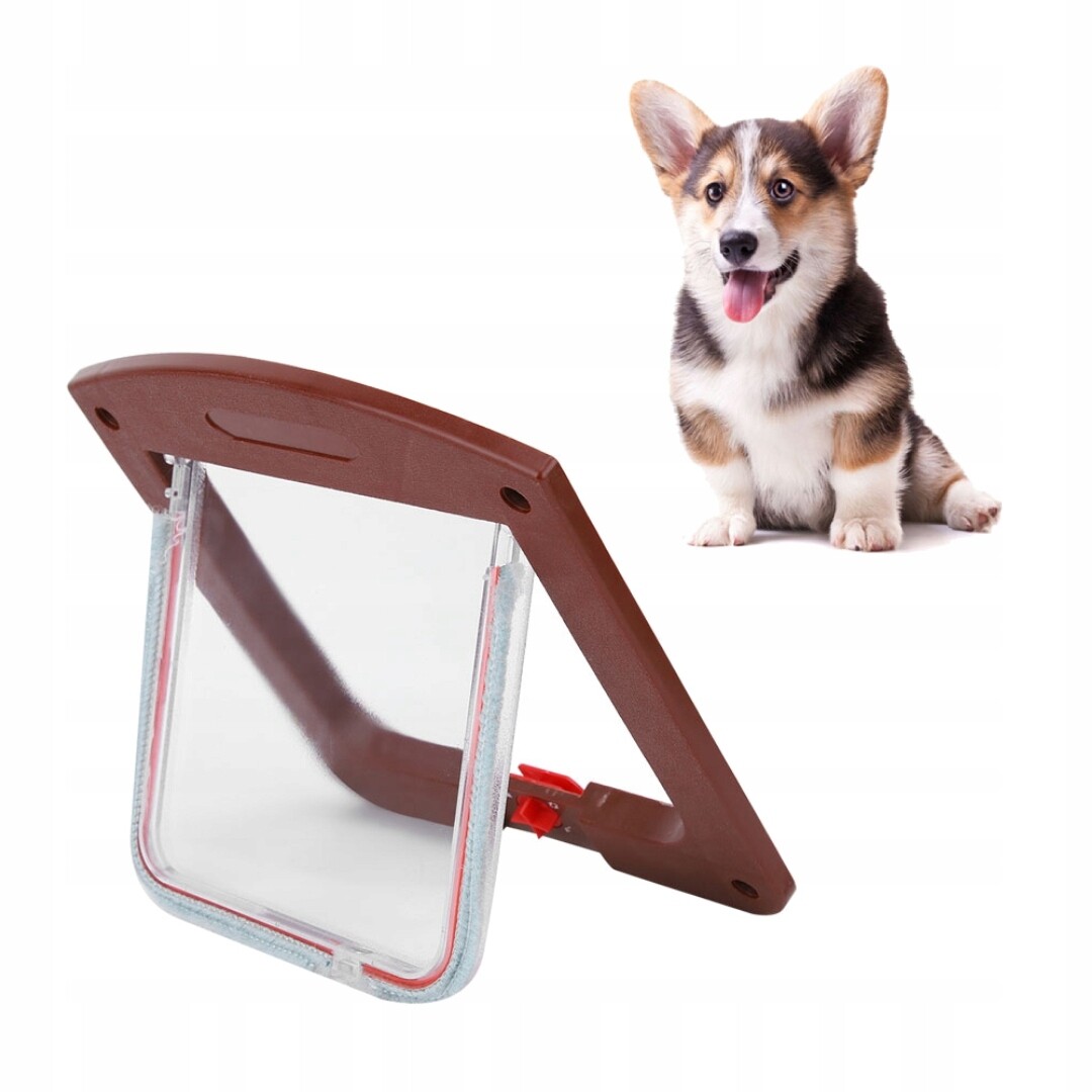 Kyvná Dvířka Dveří Pro Kočky Psa Oboustranná S Klapkou