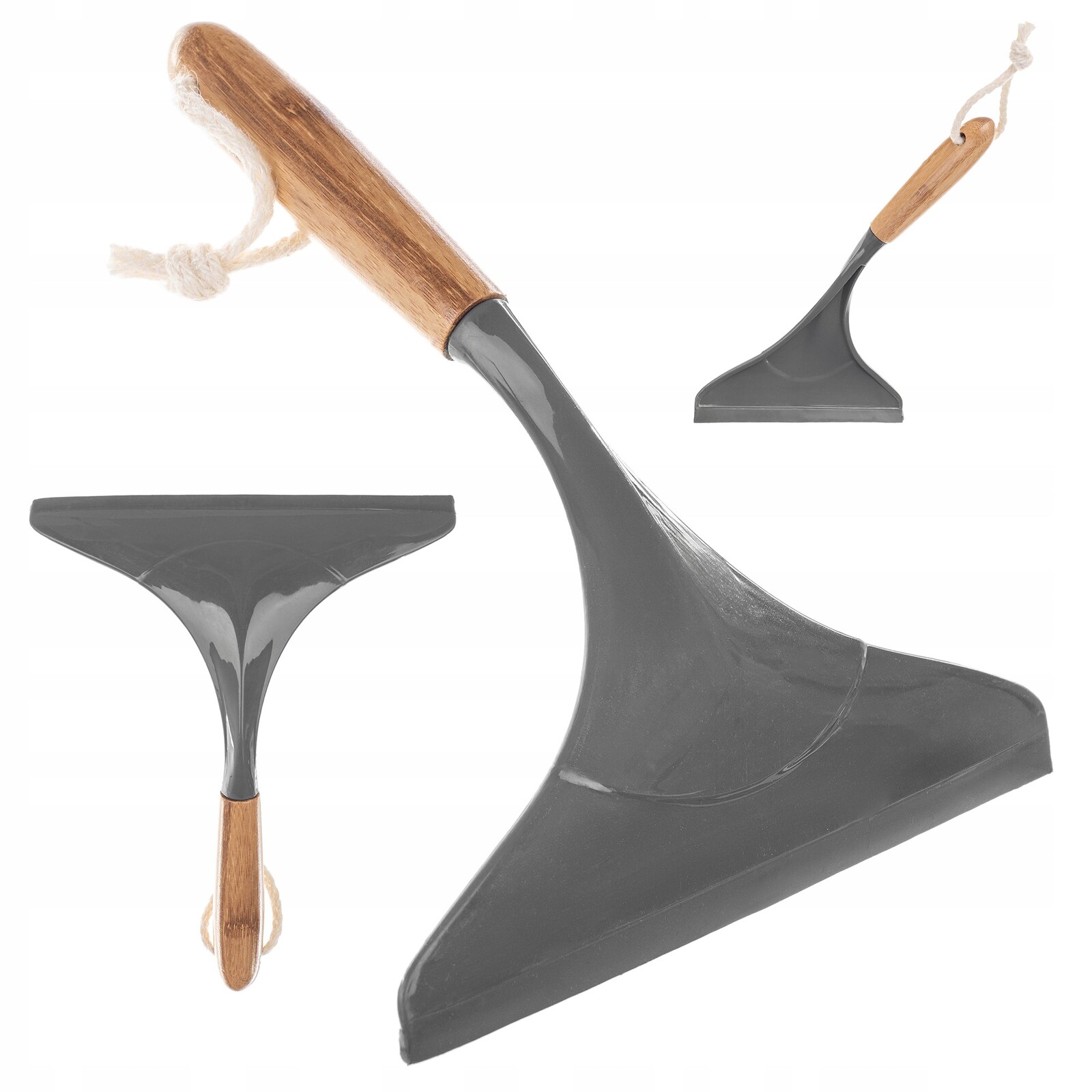 5X Kadax Stěrka na okna Myčka na zrcadla Kabin Okna šedá