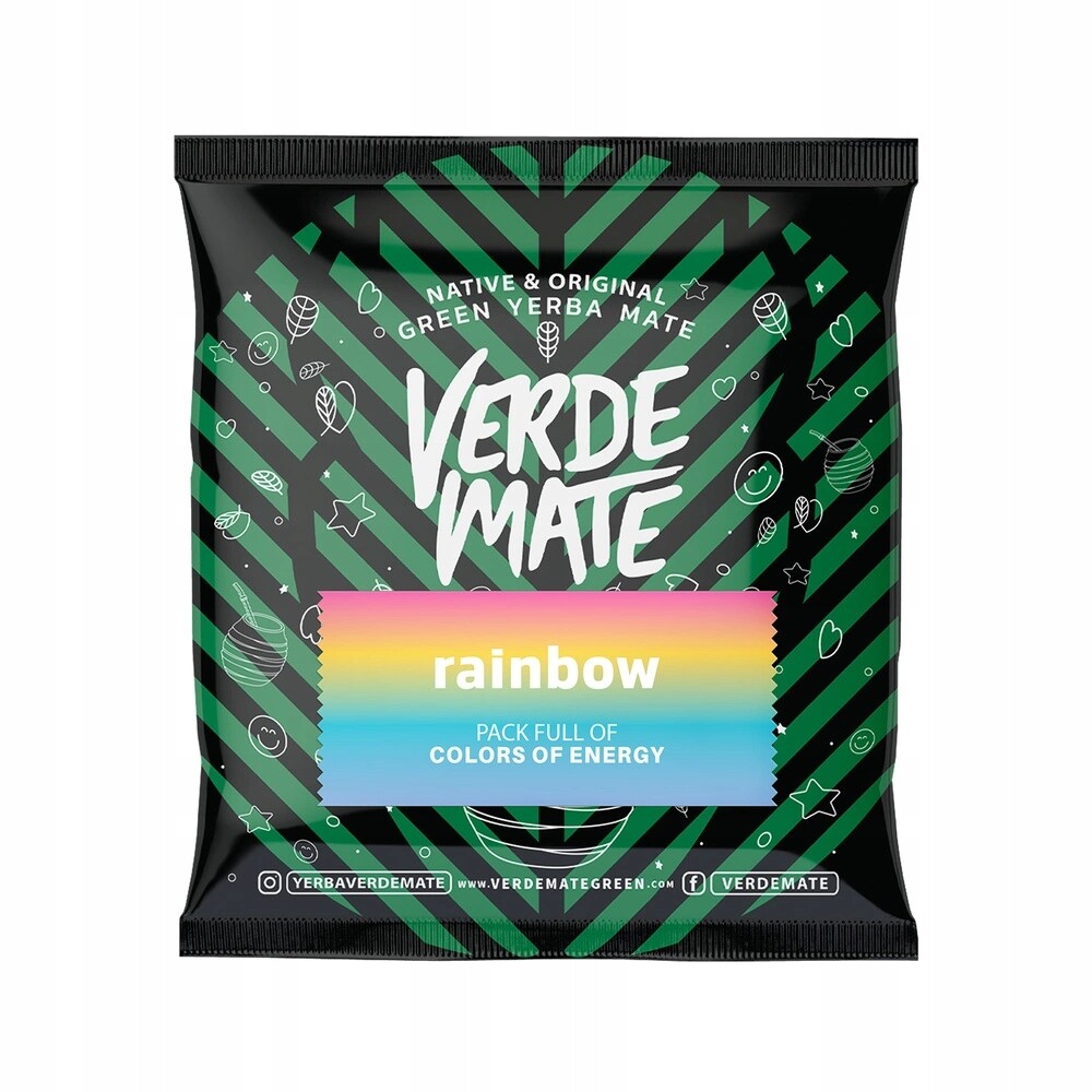 9 x Verde Mate Green Rainbow 50 g