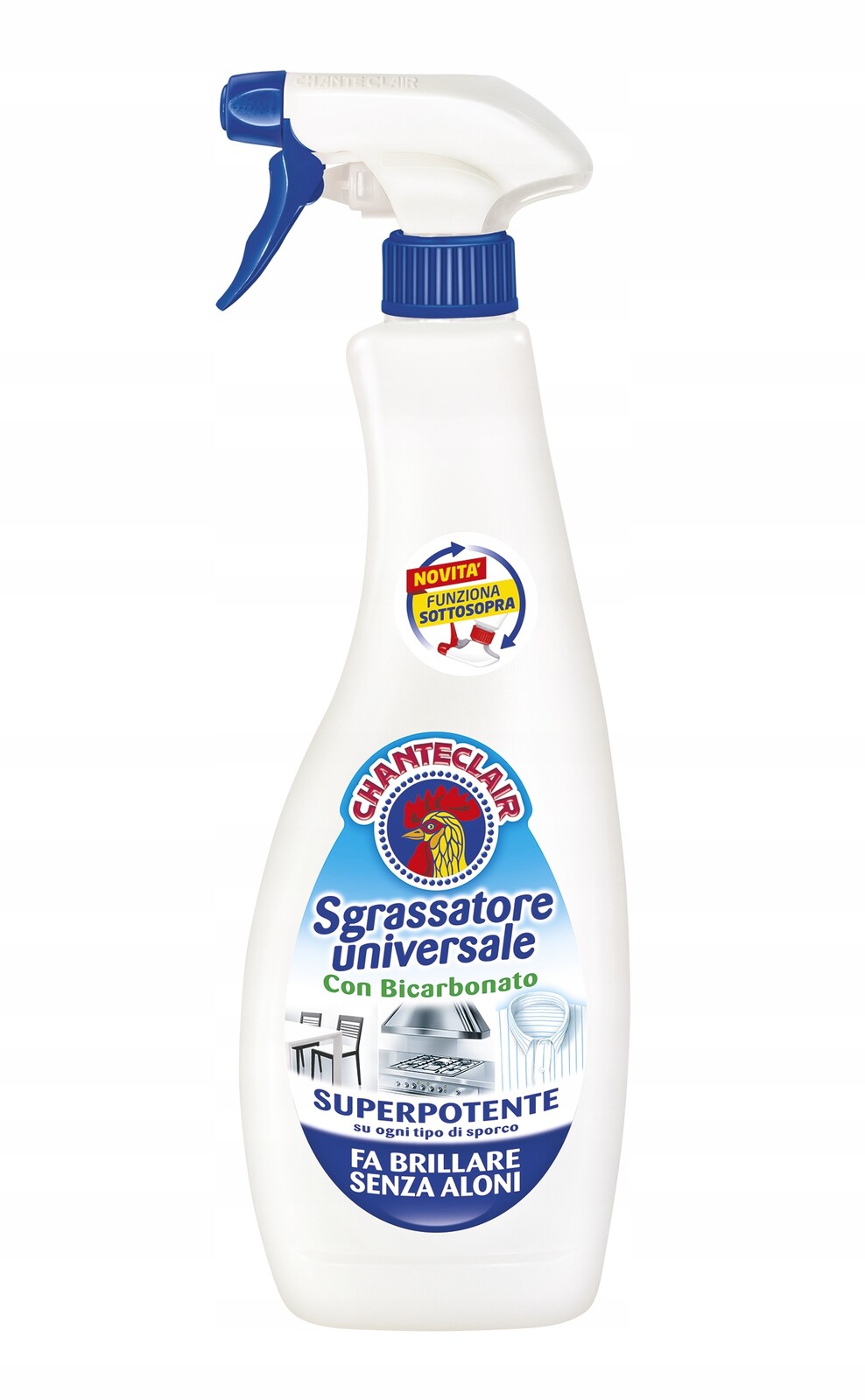 5X Chante Clair Odmašťovač ve spreji s přídavkem jedlé sody 600 ml