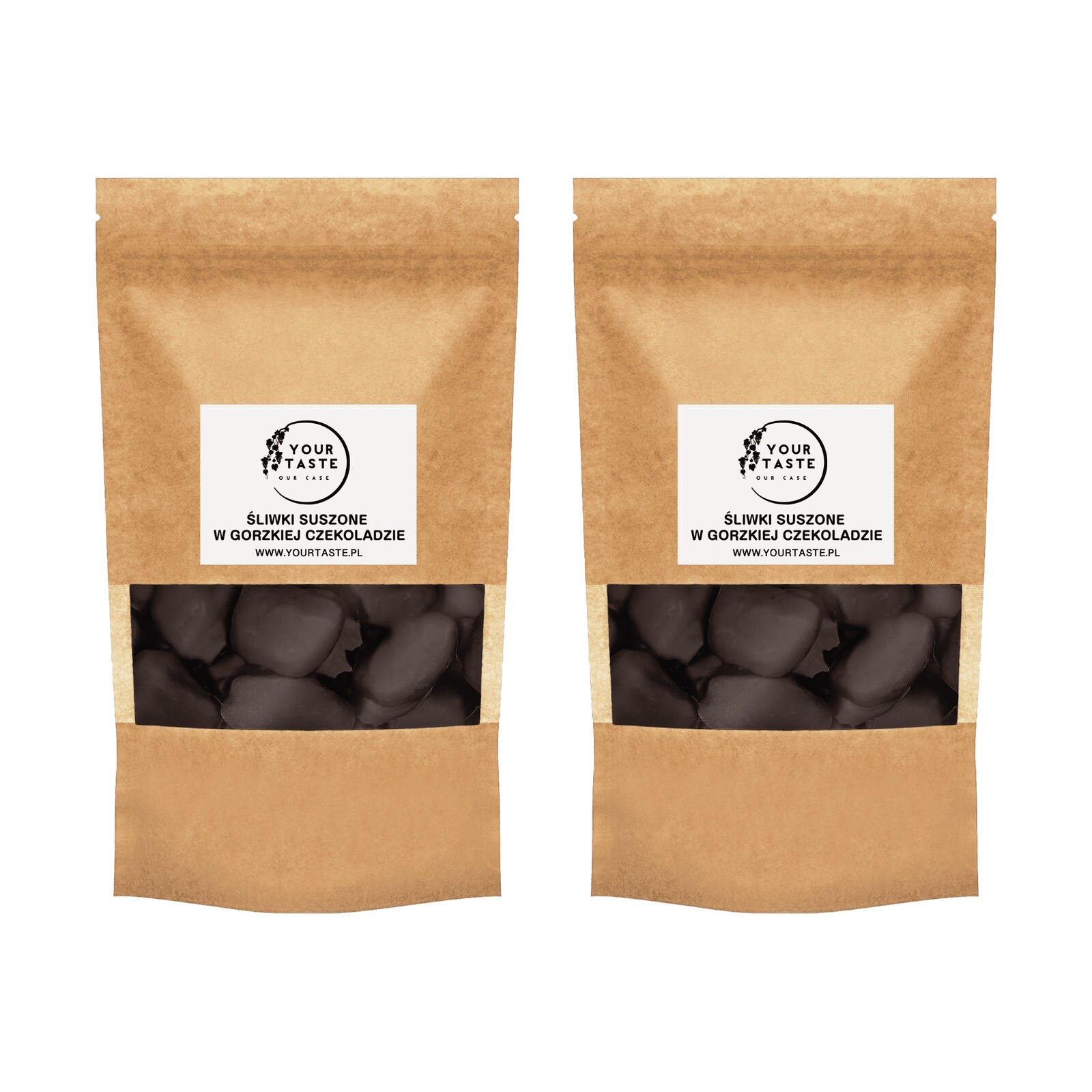 Your Taste Švestky sušené v hořké čokoládě 500 g