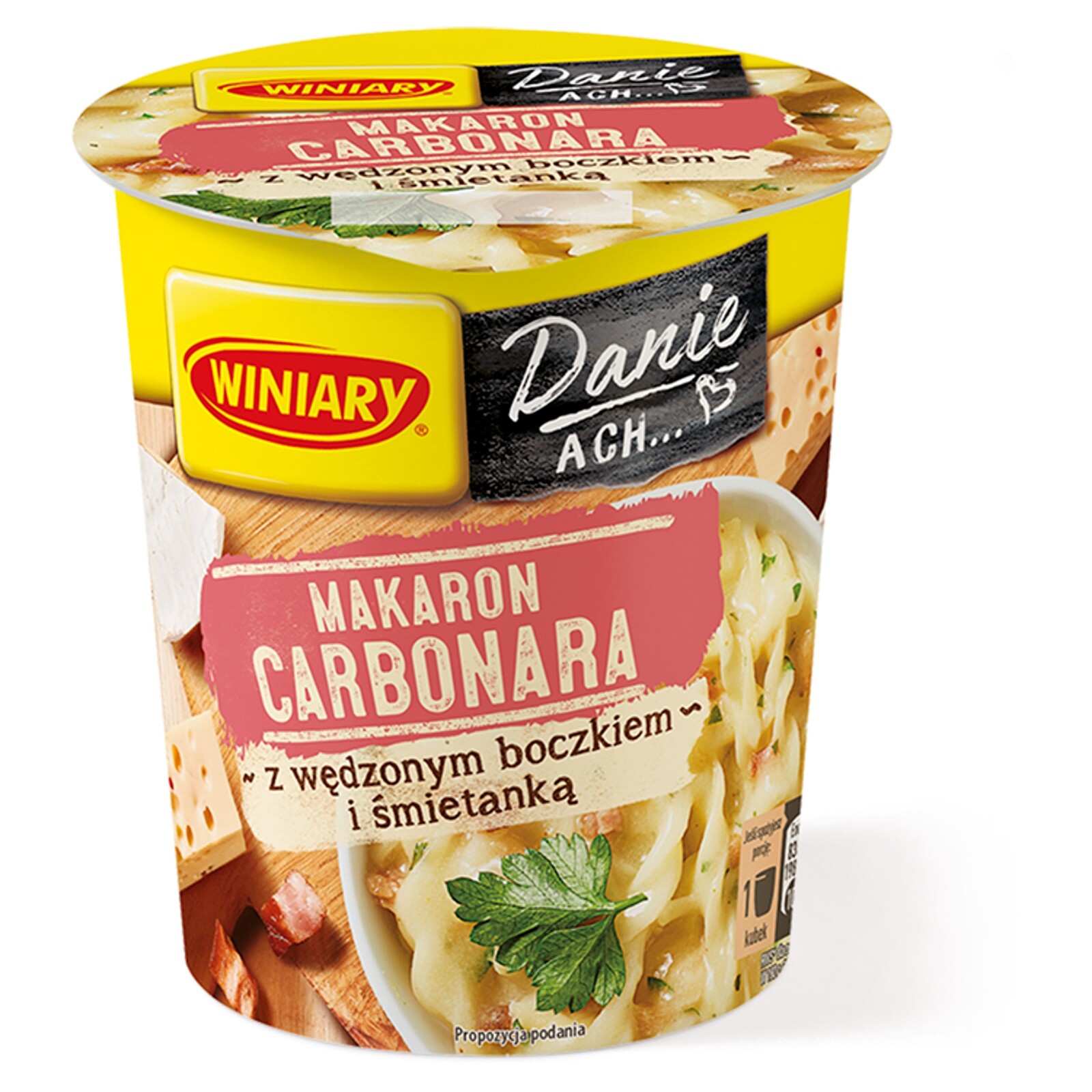 7 x Winiary Jídlo za 5 minut Těstoviny Carbonara 50 g
