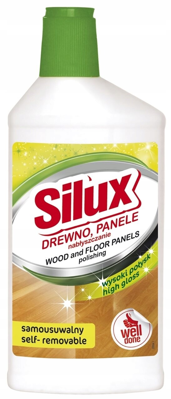 5X Silux tekutý leštidlo Panele, Dřevo 500 ml