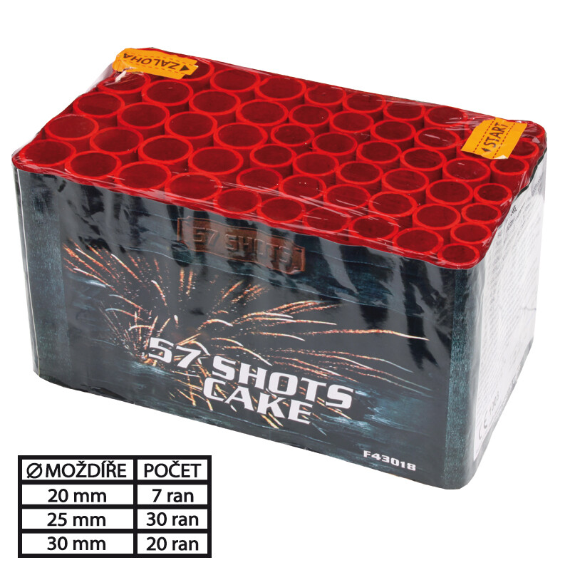 SHOTS CAKE 57 RAN