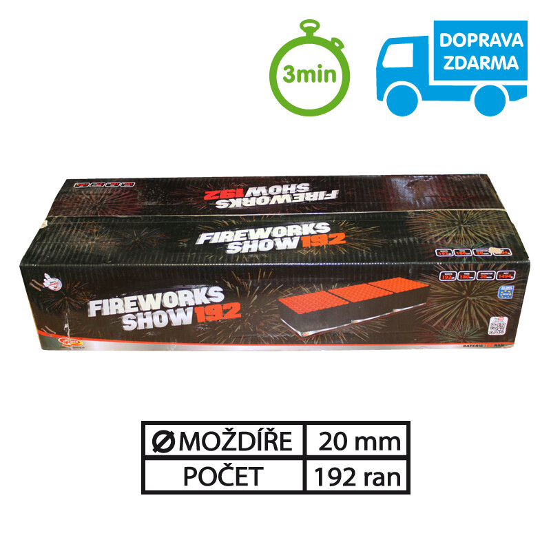 SLOŽENÝ OHŇOSTROJ 192 RAN 20 mm