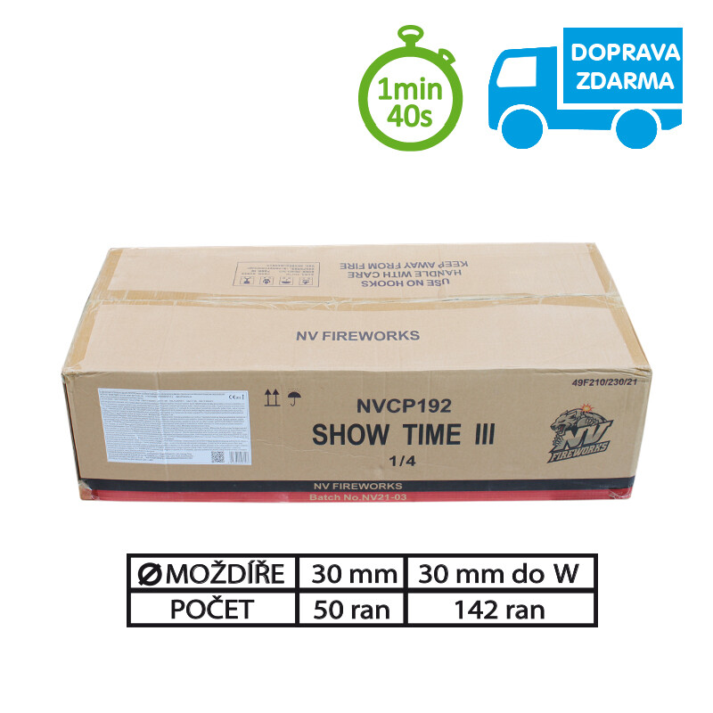 SLOŽENÝ OHŇOSTROJ 192 RAN 30 mm