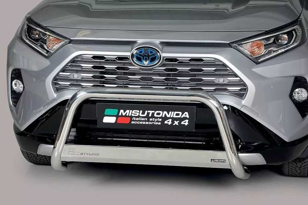 Misutonida Přední ochranný nerez rám TOYOTA Rav 4 2019 >