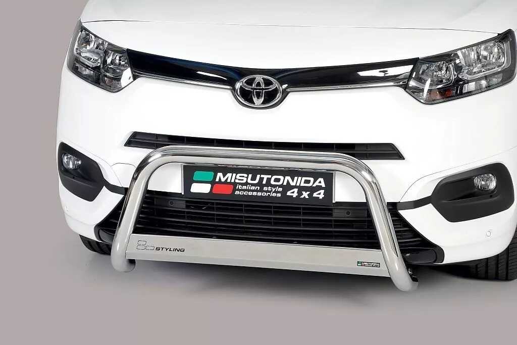 Misutonida Přední ochranný nerez rám TOYOTA Proace Verso City  2019 > L1 SHORT