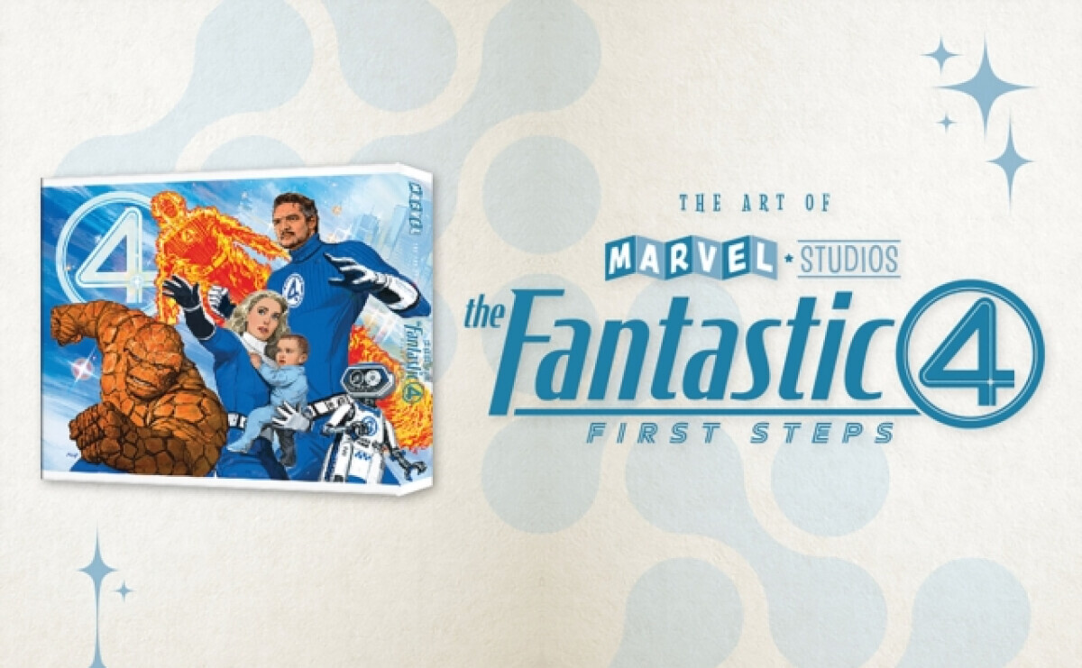 Marvel Studios' The Fantastic Four: First Steps - The Art Of The Movie Deluxe Edition Slipcase - Marvel Studios