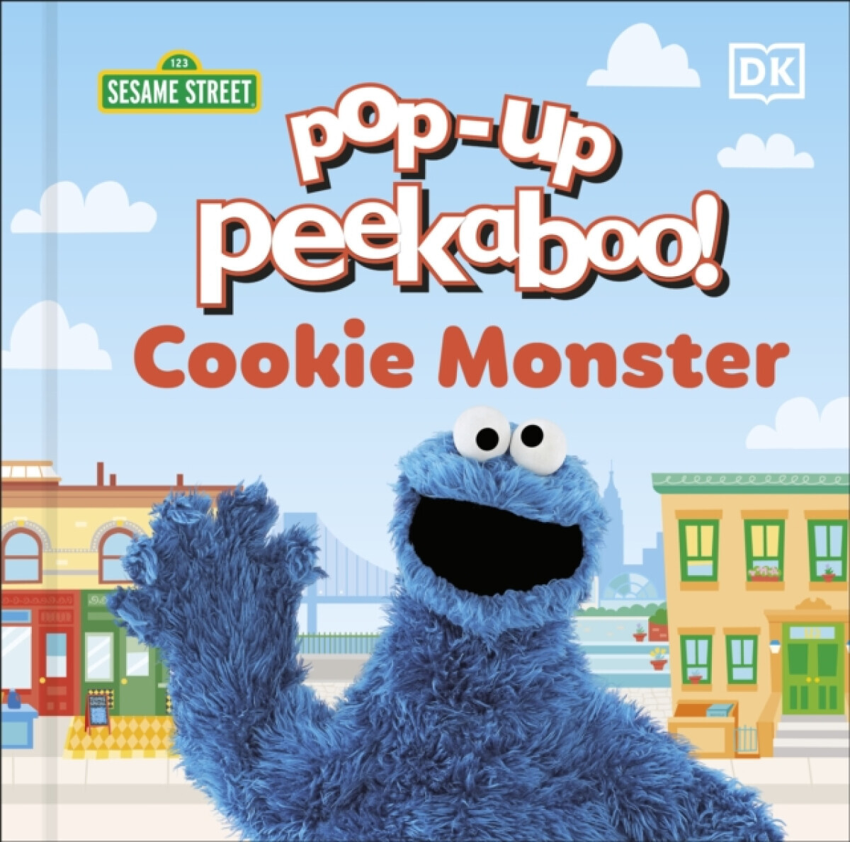 Pop-Up Peekaboo! Sesame Street Cookie Monster - Tori Kosara