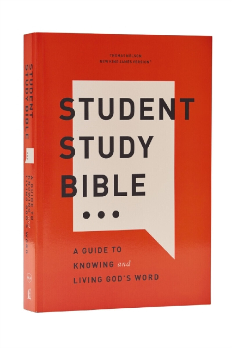 Student Study Bible: A Guide to Knowing and Living Godâ€™s Word (NKJV, Softcover, Red Letter, Comfort Print) - Thomas Nelson
