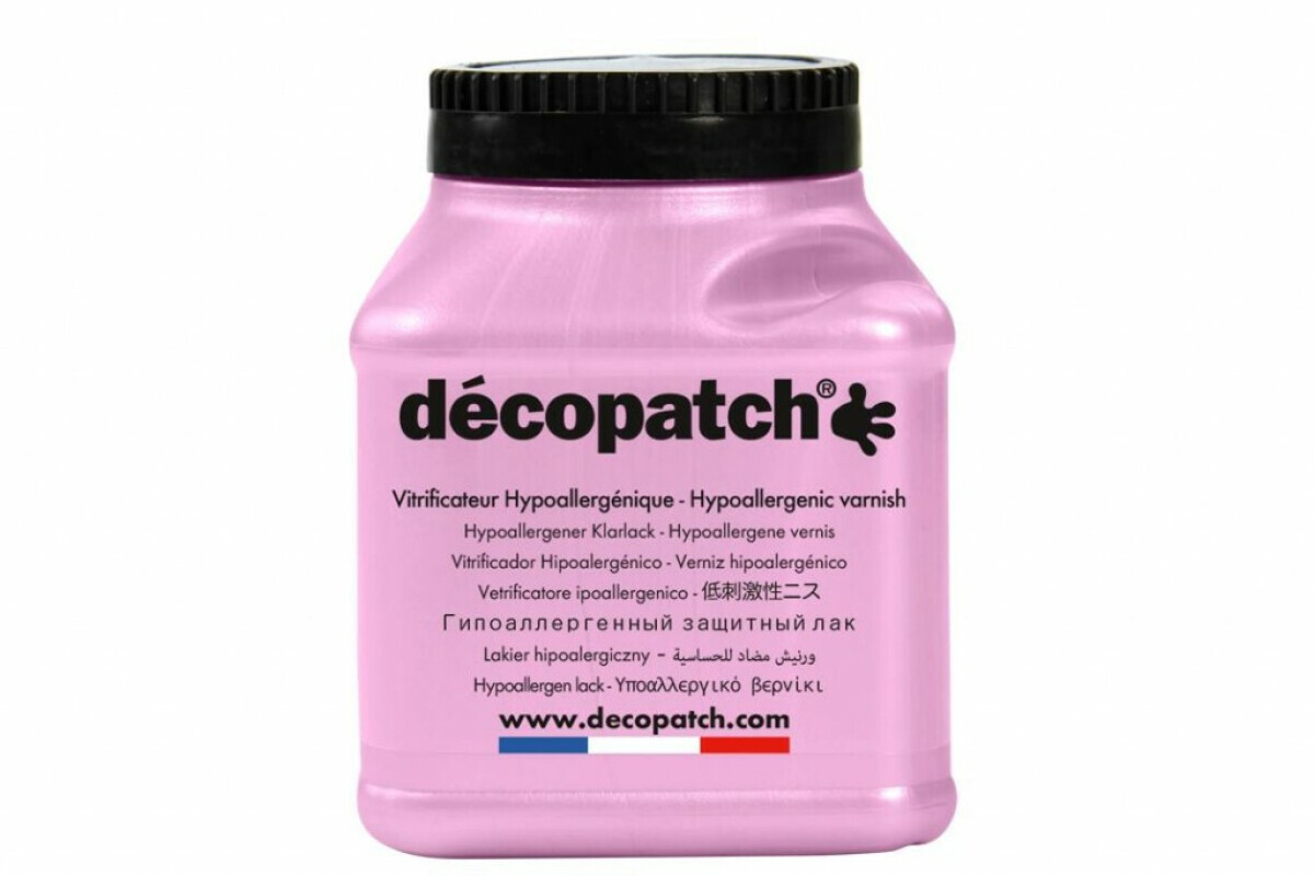 Lak pro papírové výrobky, pro kontakt s pokožkou, hypoalergenní 180ml