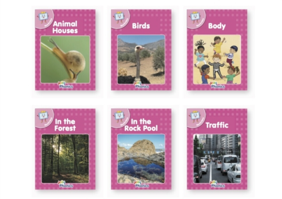 Jolly Phonics Pink Readers Nonfiction - Sara Wernham