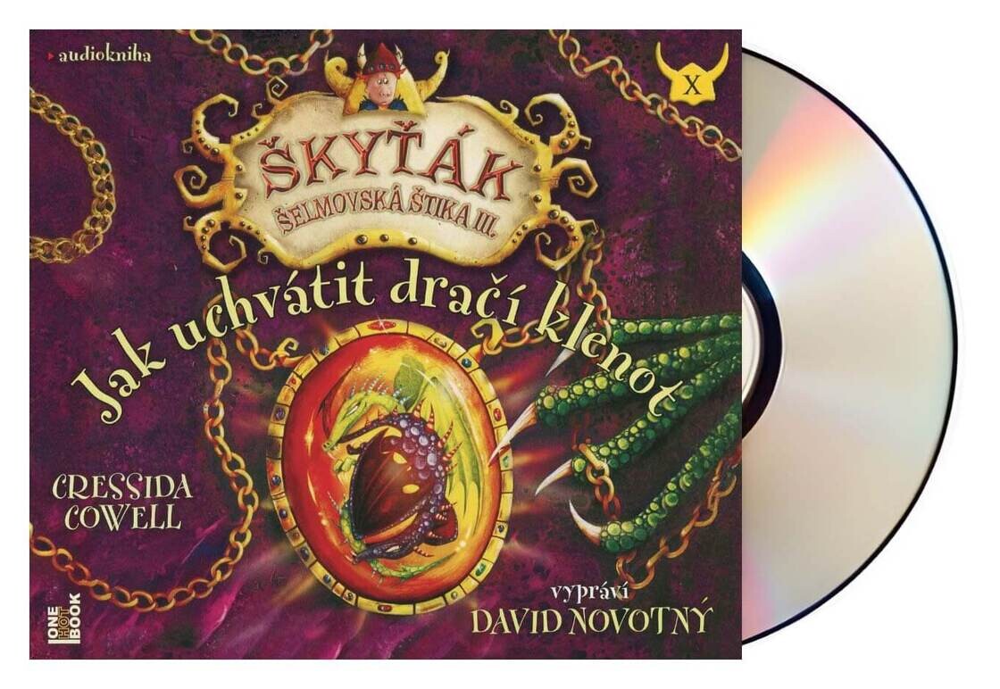 Jak uchvátit dračí klenot (Cressida Cowell-David Novotný) (MP3-CD)