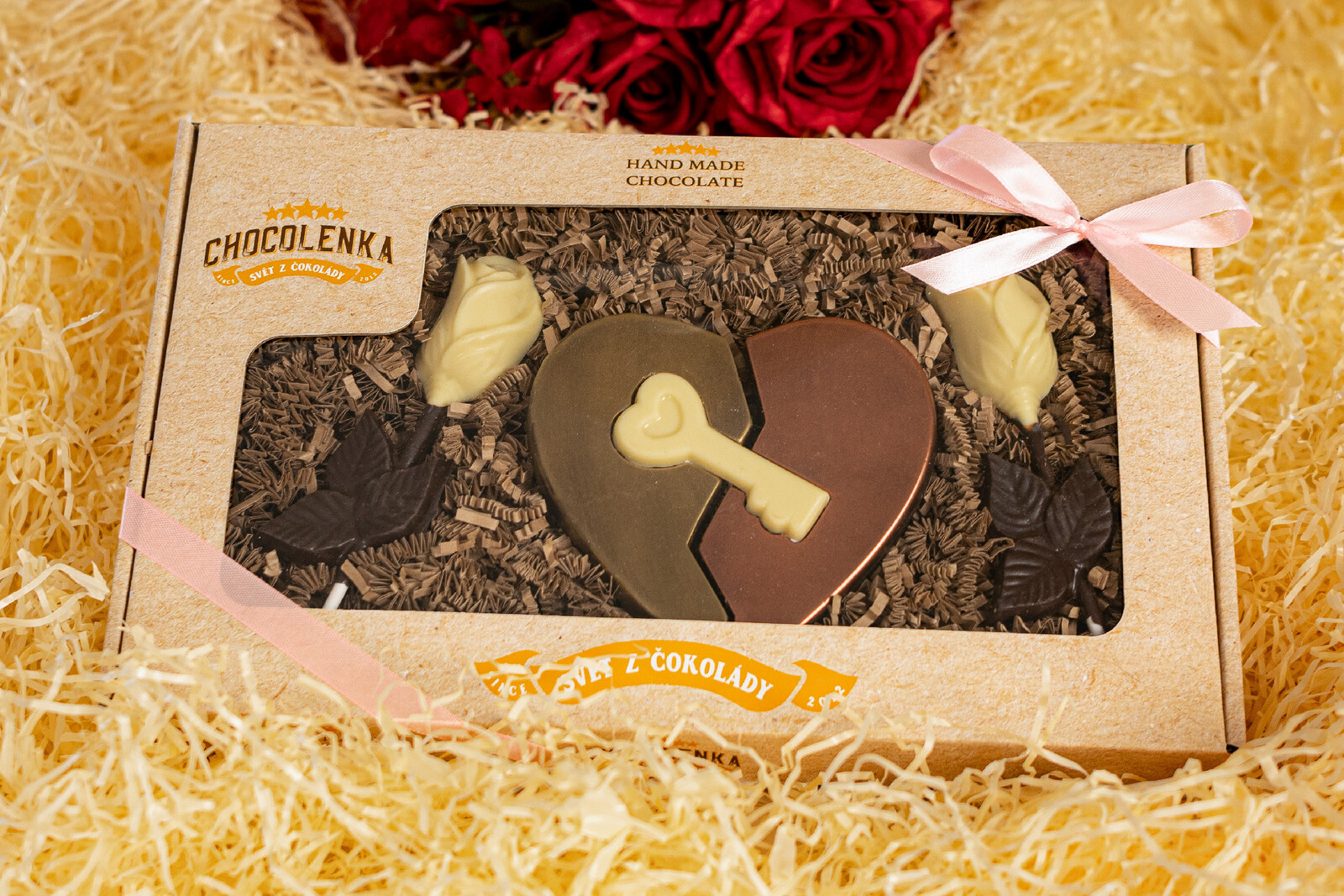 Chocolenka Čokoládová sada - Klíč od srdce 1