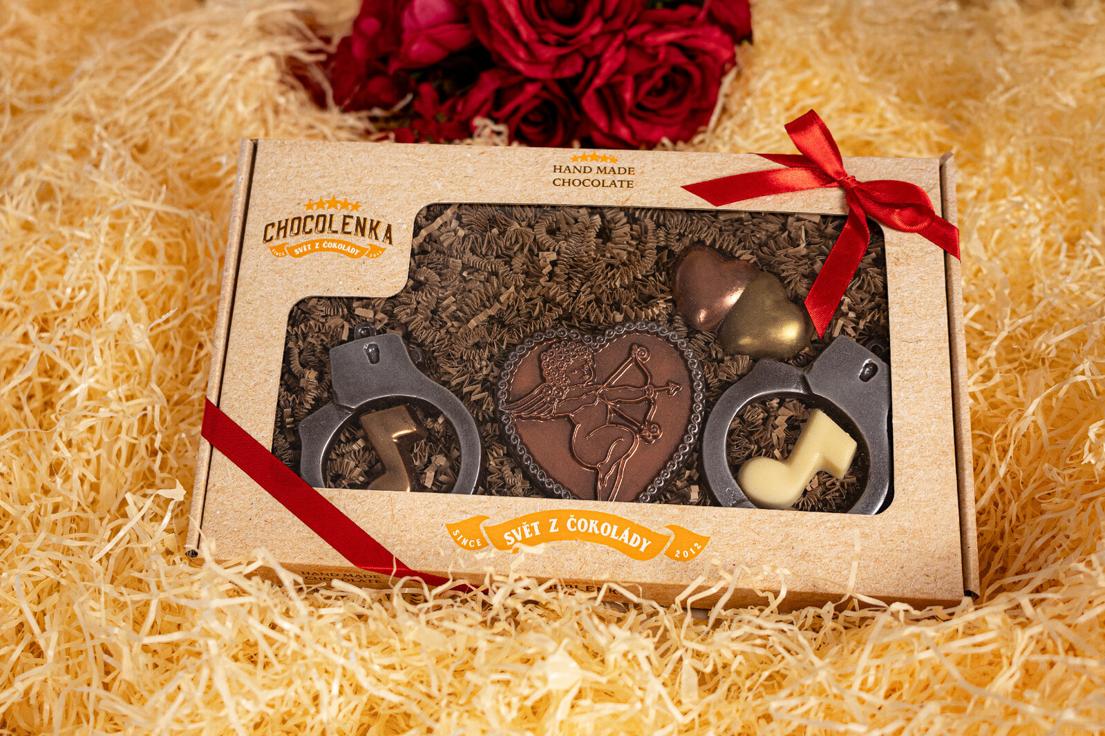 Chocolenka Čokoládová sada – Spoutáni láskou ❤️