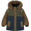 Mikk-Line Mikk - Line dětská zimní bunda 16931 Olive Night Velikost: 104