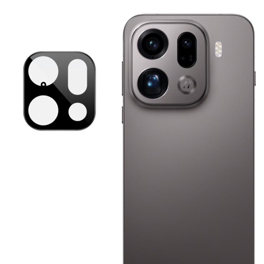 Techsuit – celosklo fotoaparátu – Oppo Find X9 Pro – černé