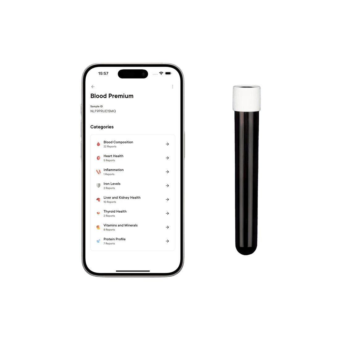 MACROMO Premium Krevní test