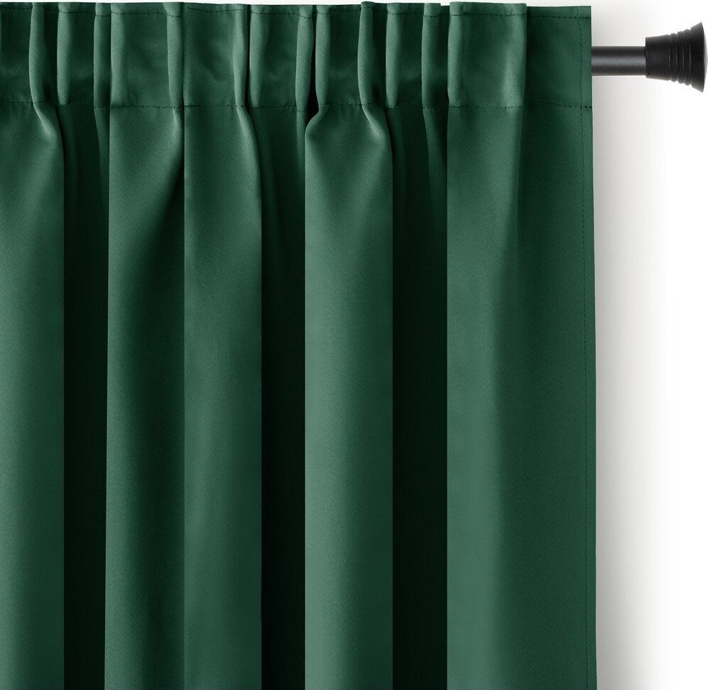 Tmavě zelený dimout závěs 200x245 cm Kierra – Restilo